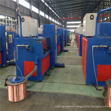 11DST(0.8-2.76) electrical equipment copper intermediate wire drawing machine with ennealing(used wire drawing machine)